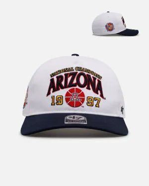 47 Brand Arizona 1997 'March Madness' Hitch Snapback White/Navy