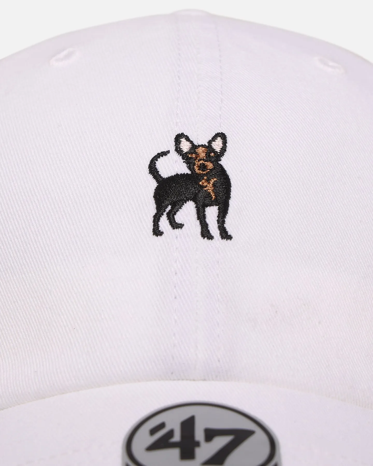 47 Brand Chihuahua 'Dog Collection' 47 Clean Up Strapback White