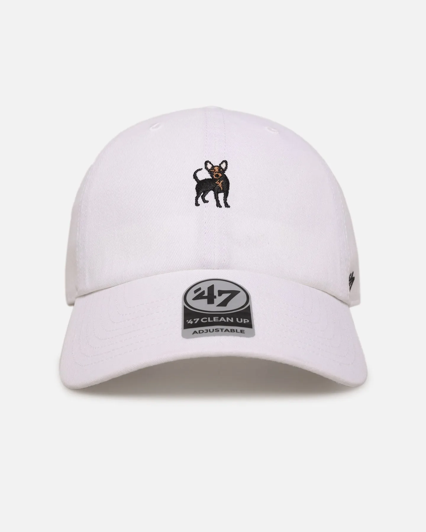 47 Brand Chihuahua 'Dog Collection' 47 Clean Up Strapback White