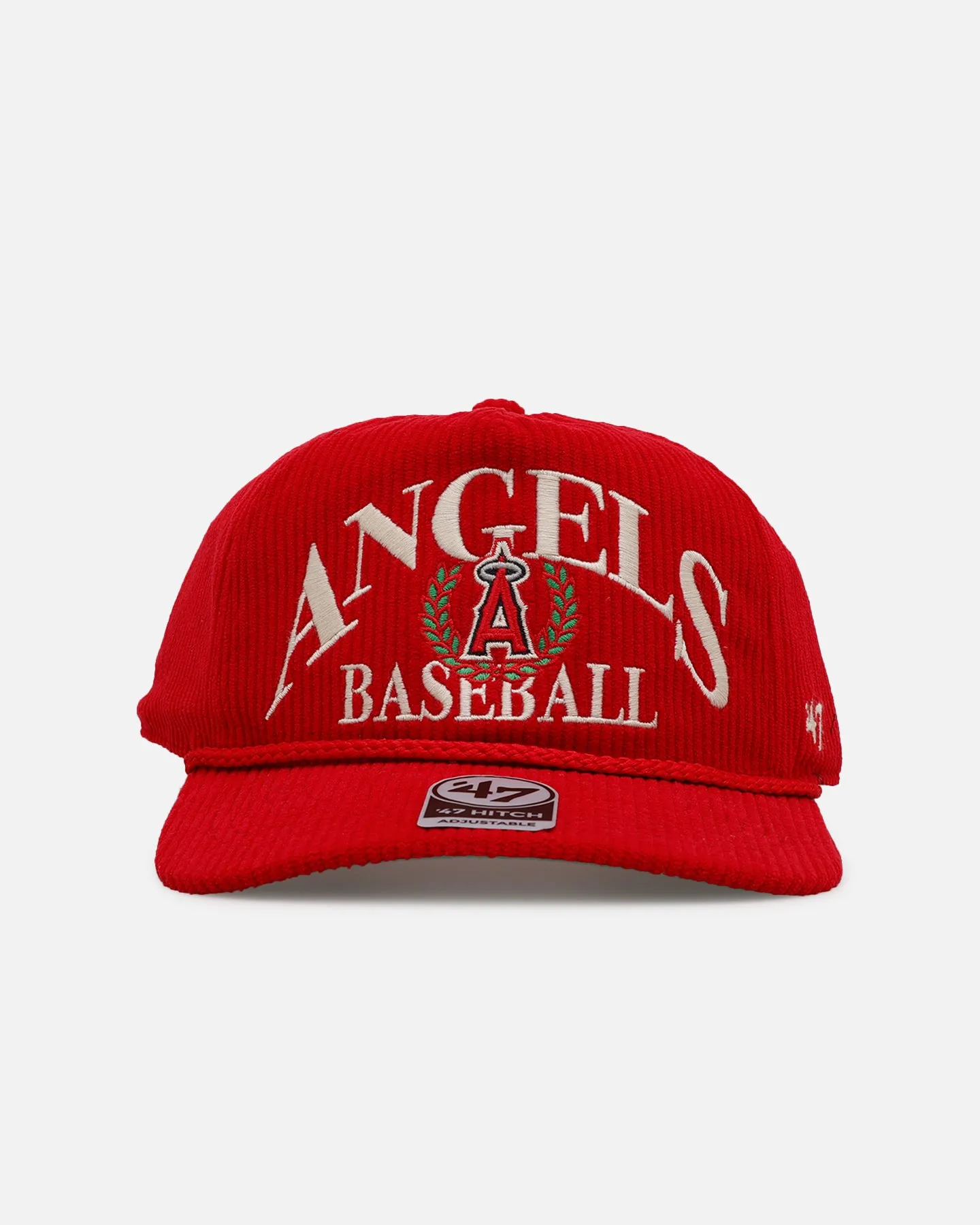 47 Brand Los Angeles Angels 'Pitchout' 47 Hitch Corduroy Snapback Red
