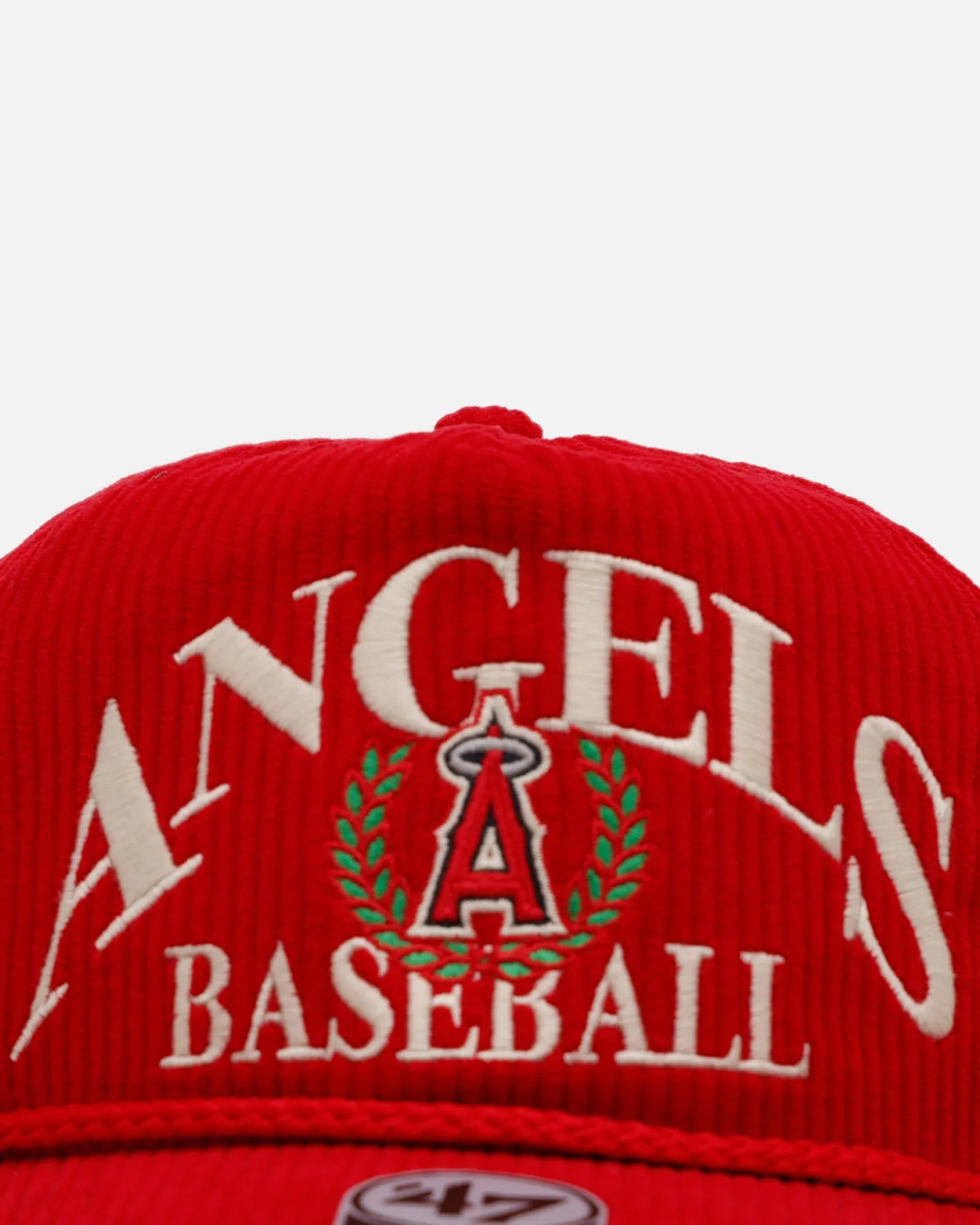 47 Brand Los Angeles Angels 'Pitchout' 47 Hitch Corduroy Snapback Red