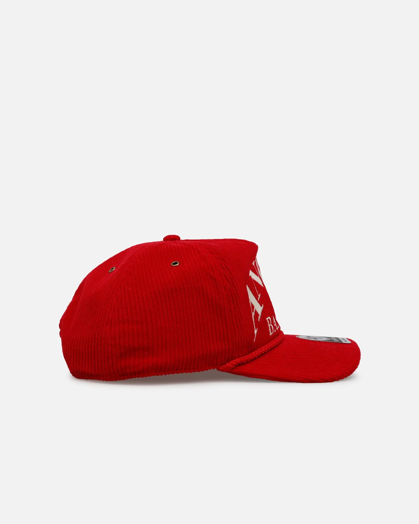 47 Brand Los Angeles Angels 'Pitchout' 47 Hitch Corduroy Snapback Red
