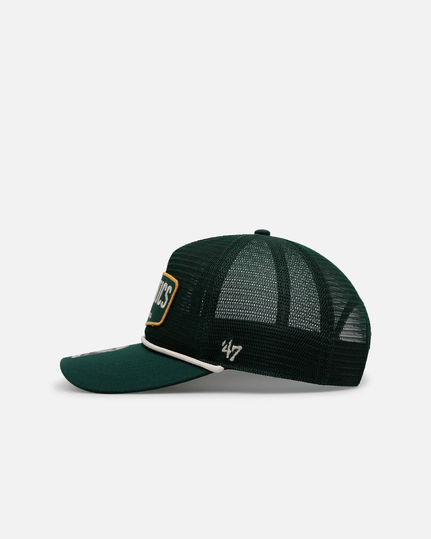 47 Brand Oakland Athletics 'Mesh' Hitch Trucker Snapback Green