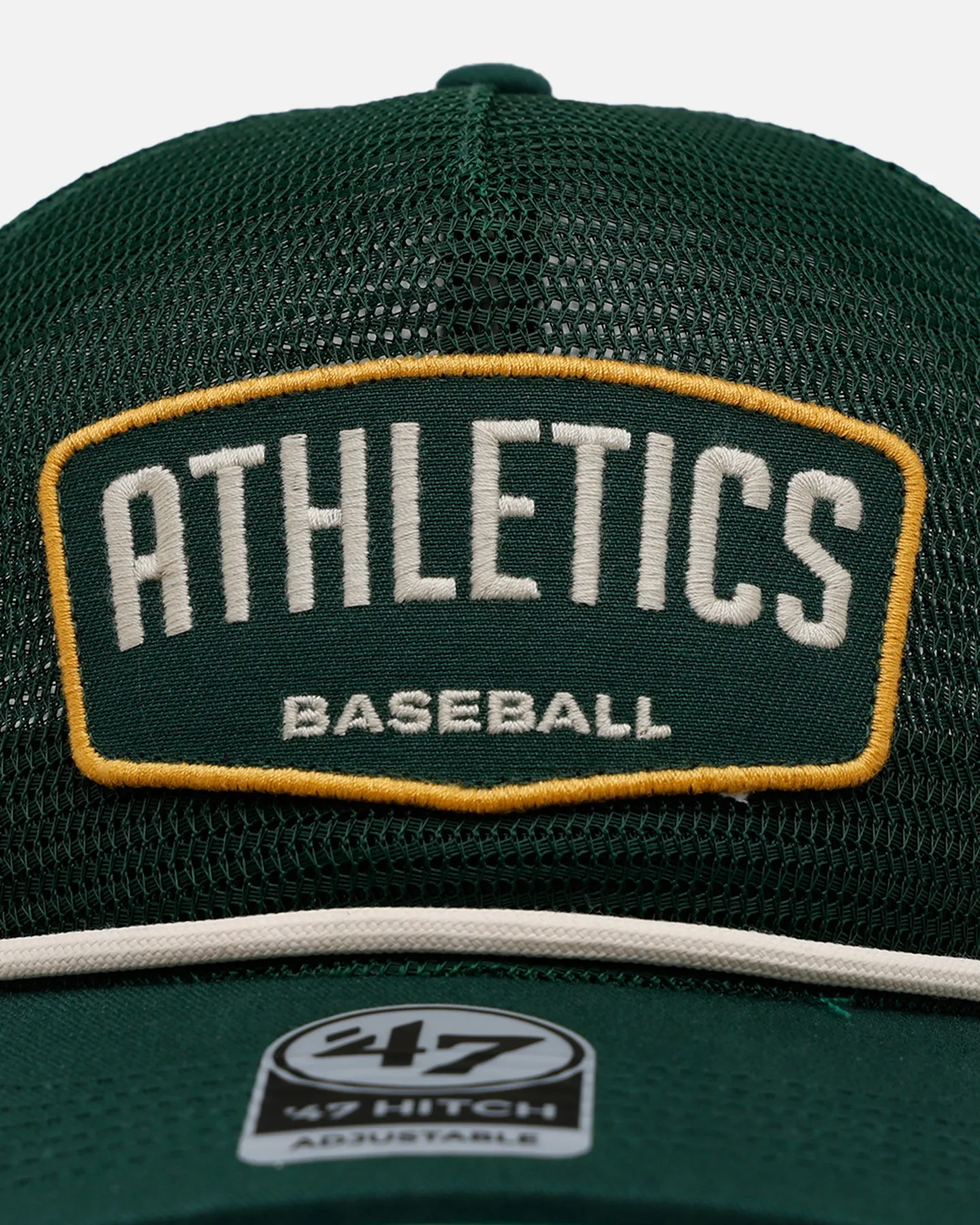 47 Brand Oakland Athletics 'Mesh' Hitch Trucker Snapback Green