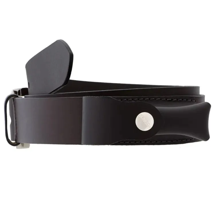 Akubra Brown Leather Belt - Koala