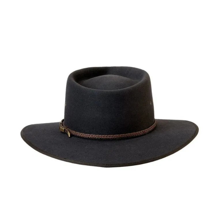 Akubra Cattleman Hat - Graphite Grey