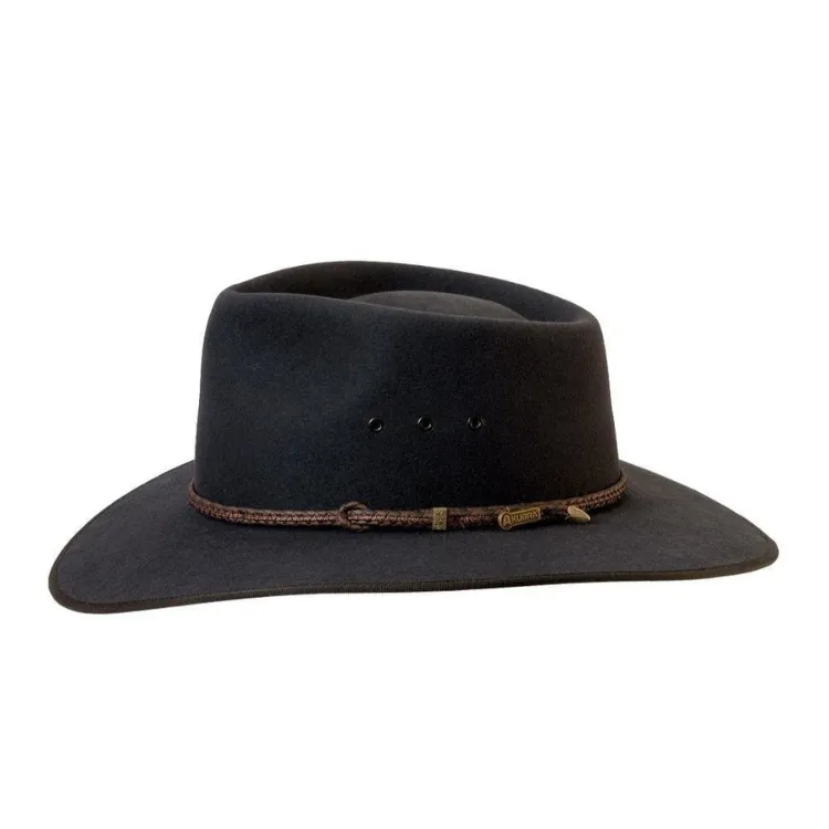 Akubra Cattleman Hat - Graphite Grey