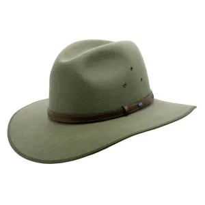 Akubra Coober Pedy Hat  - Bluegrass Green