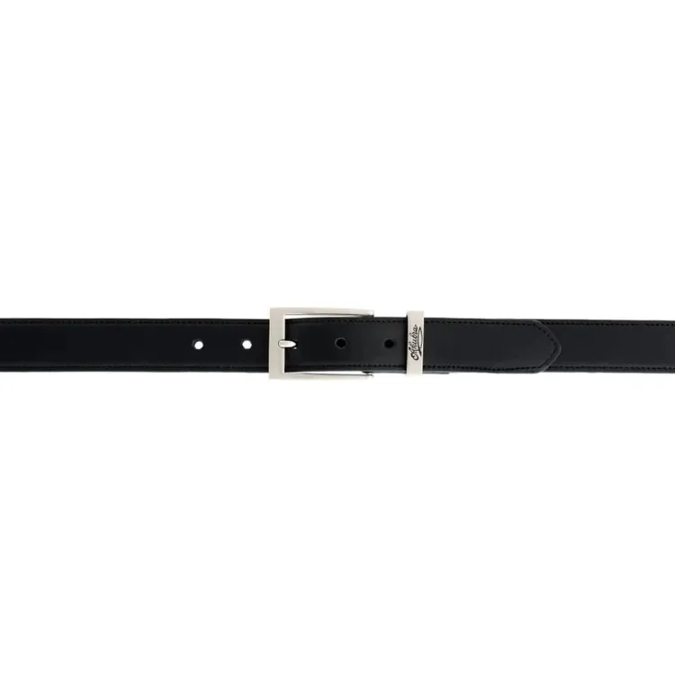 Akubra Leather Dress Belt Sydney - Black
