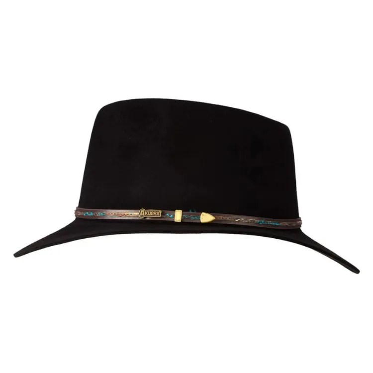 Akubra Leisure Time Hat - Black