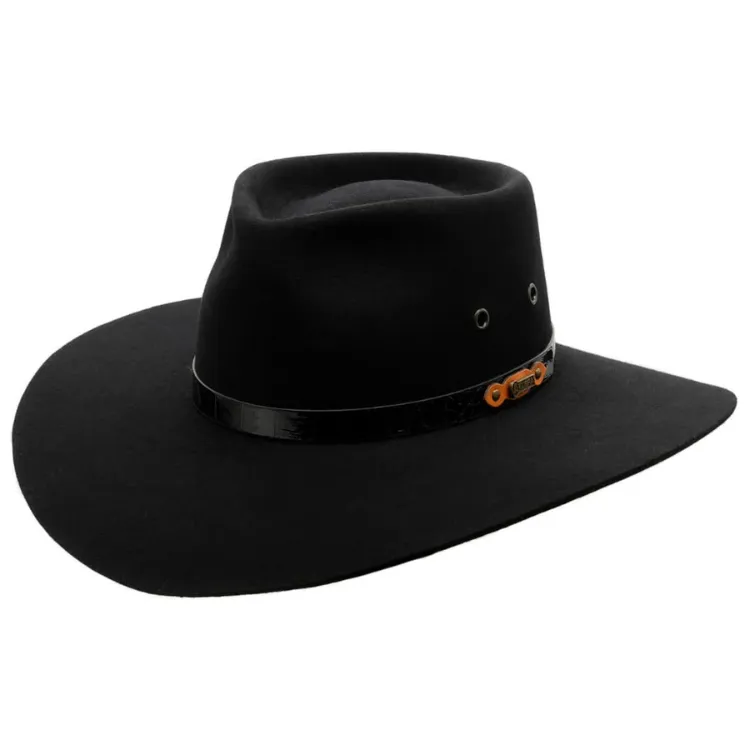 Akubra Territory Hat - Black