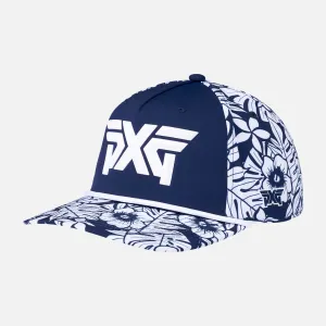 Aloha 2025 5 Panel Curved Bill - Navy - One Size