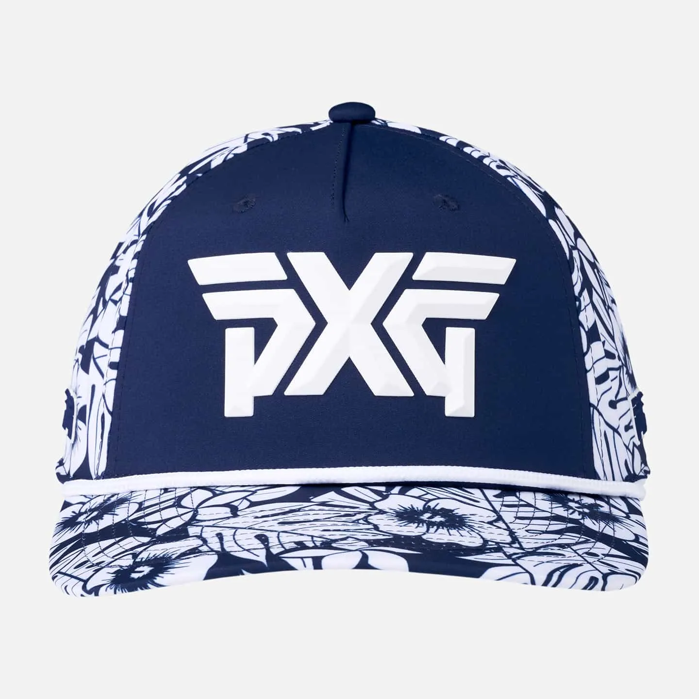 Aloha 2025 5 Panel Curved Bill - Navy - One Size