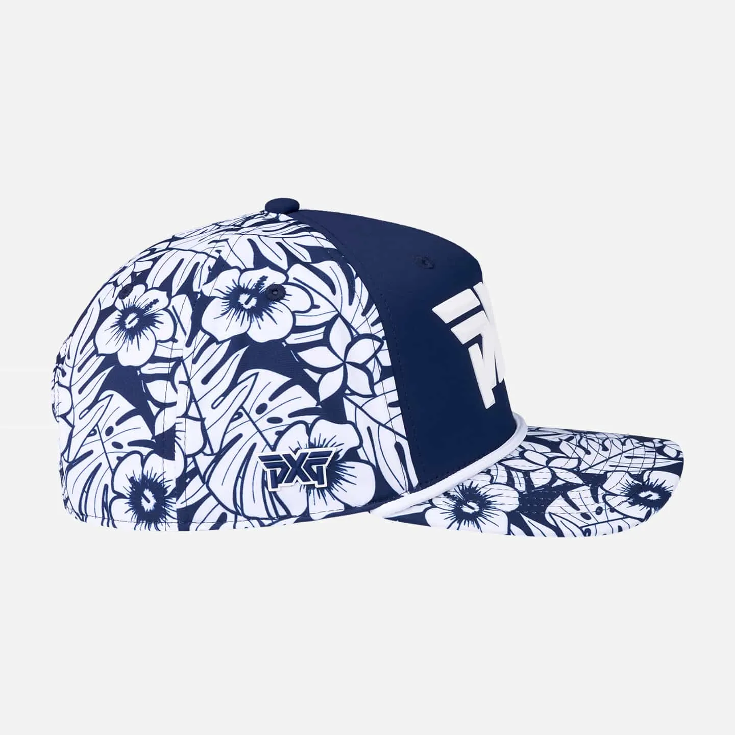Aloha 2025 5 Panel Curved Bill - Navy - One Size