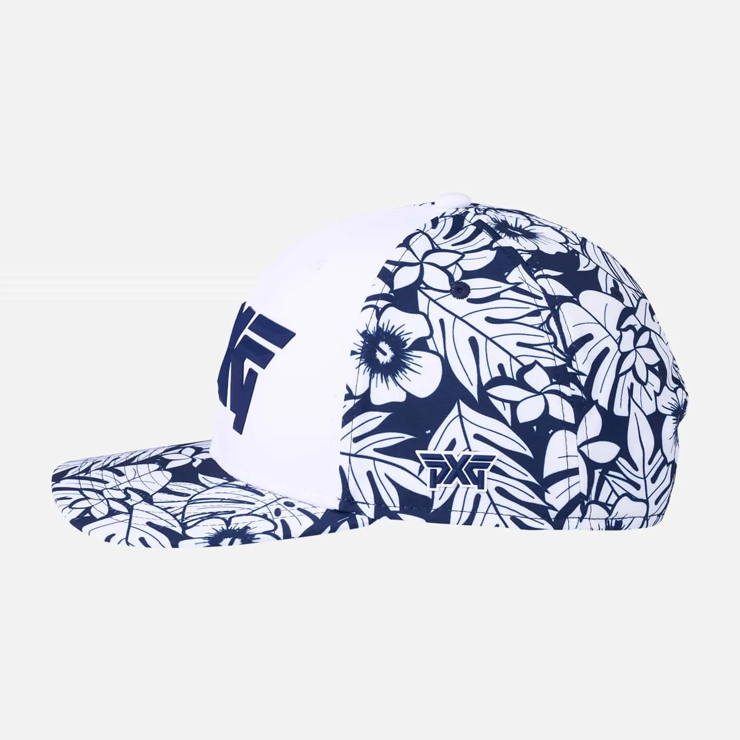 Aloha 2025 6 Panel Low Crown Curved Bill - White - One Size
