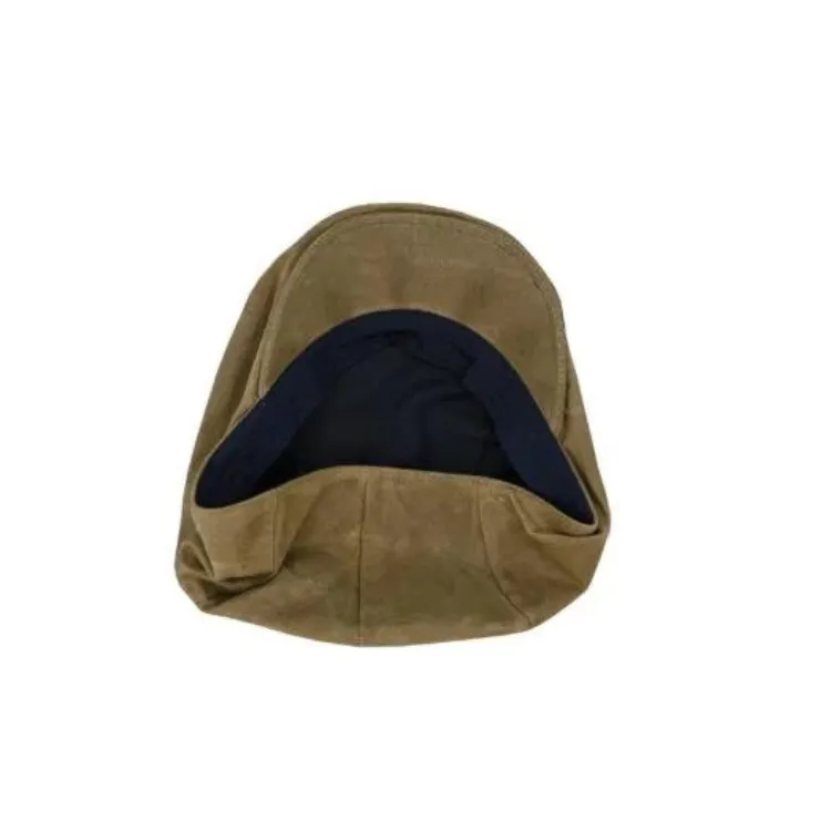Avenel Of Melbourne Waxed Cotton Ivy Cap - Khaki