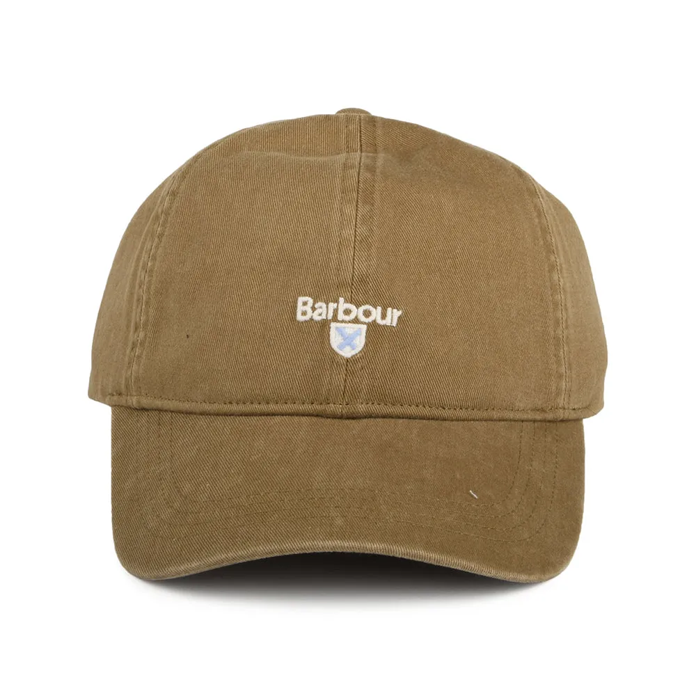 Barbour Hats Cascade Cotton Baseball Cap - Camel
