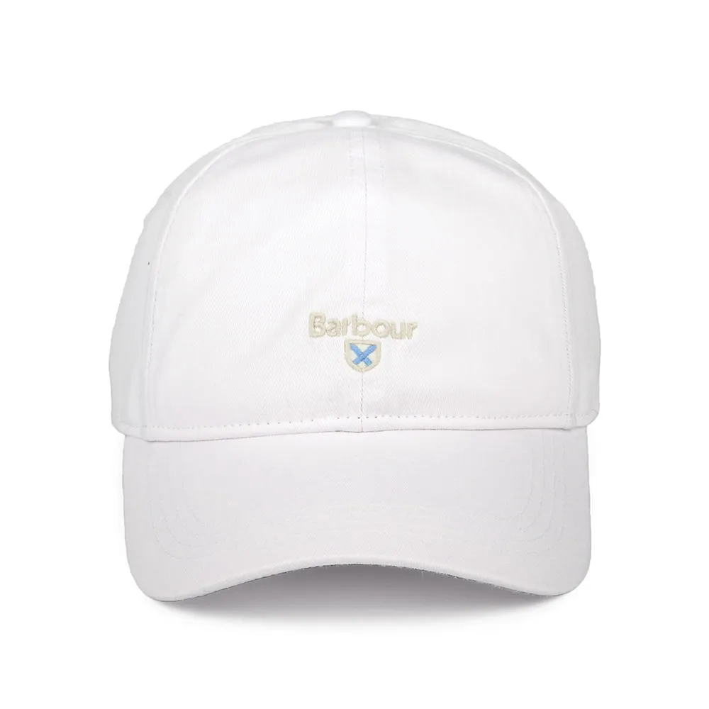 Barbour Hats Cascade Cotton Baseball Cap - White