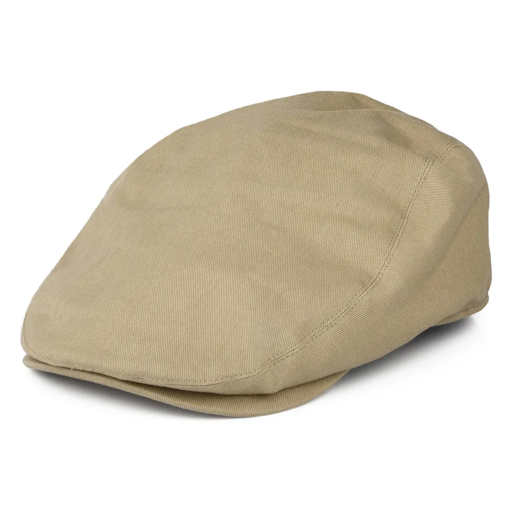 Barbour Hats Finnean Cotton Flat Cap - Sand