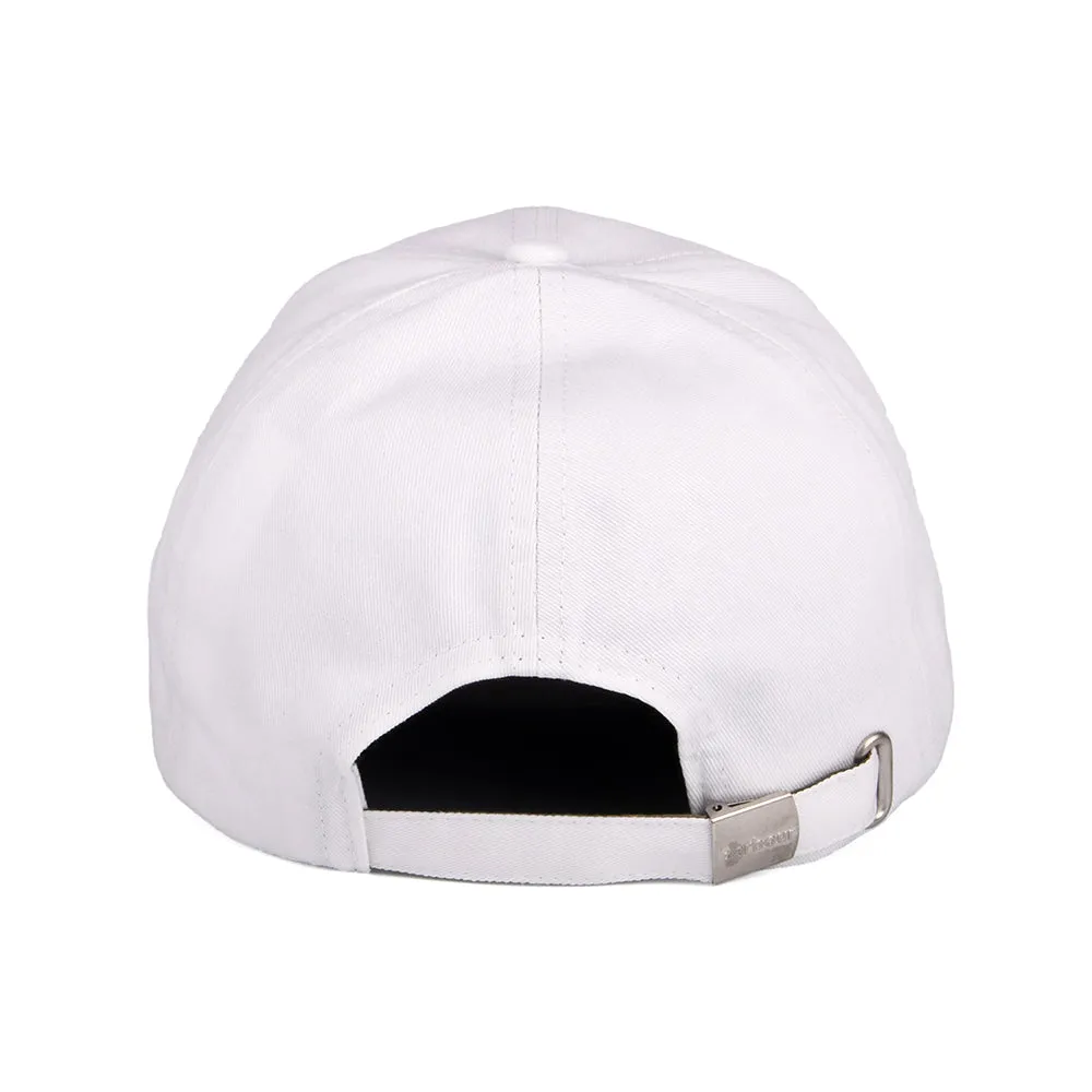 Barbour Hats Olivia Cotton Baseball Cap - White