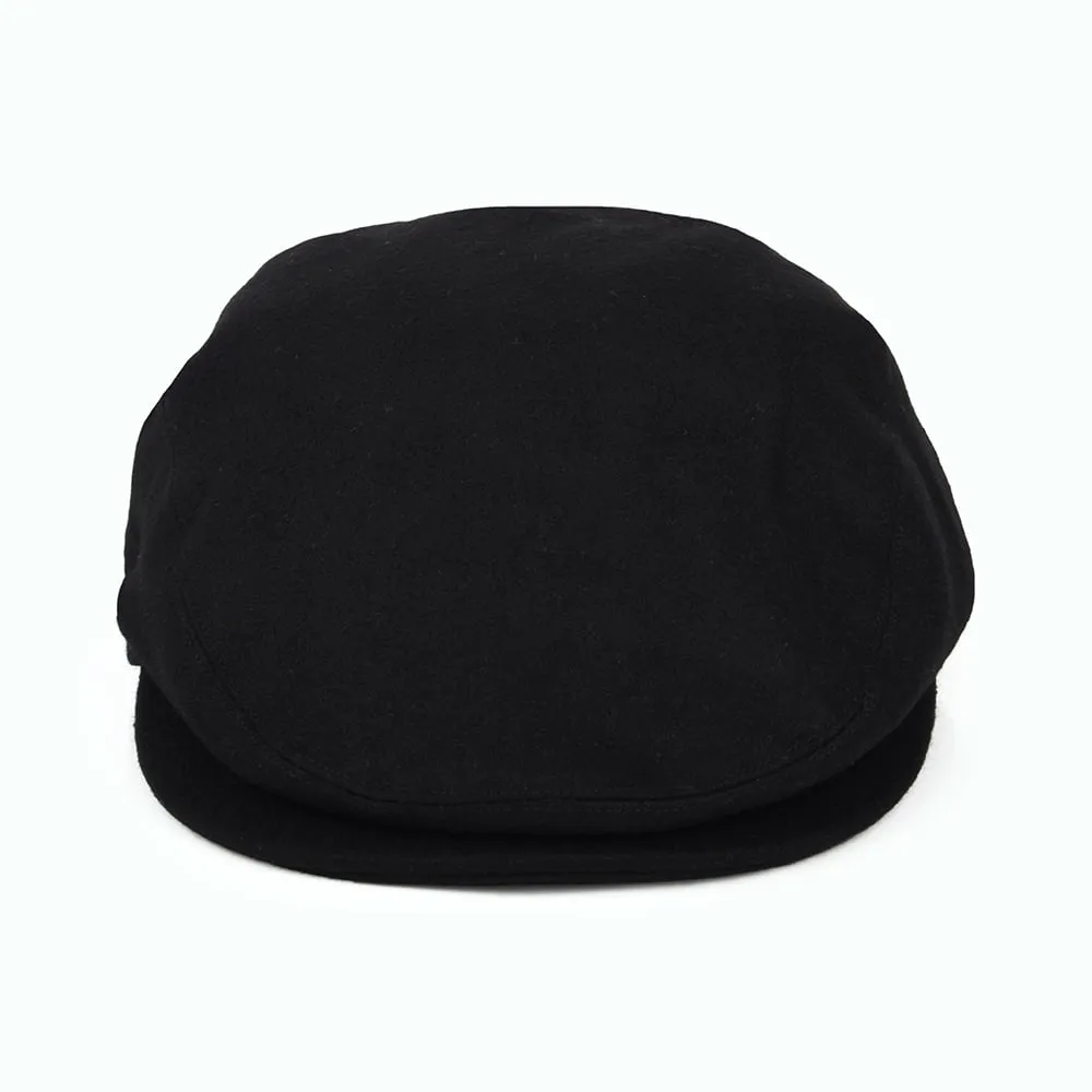 Barbour Hats Redshore Melton Wool Blend Flat Cap - Black