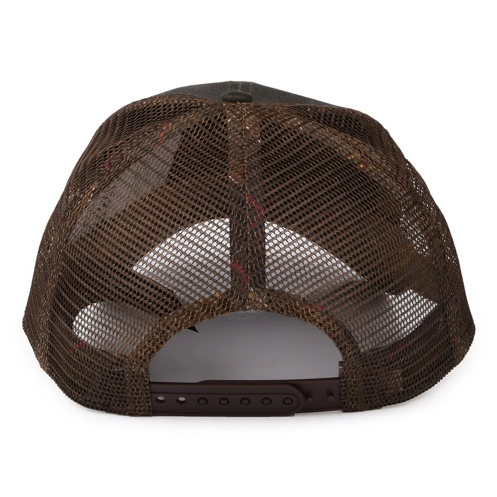 Barbour Hats Wax Sports Trucker Cap - Olive