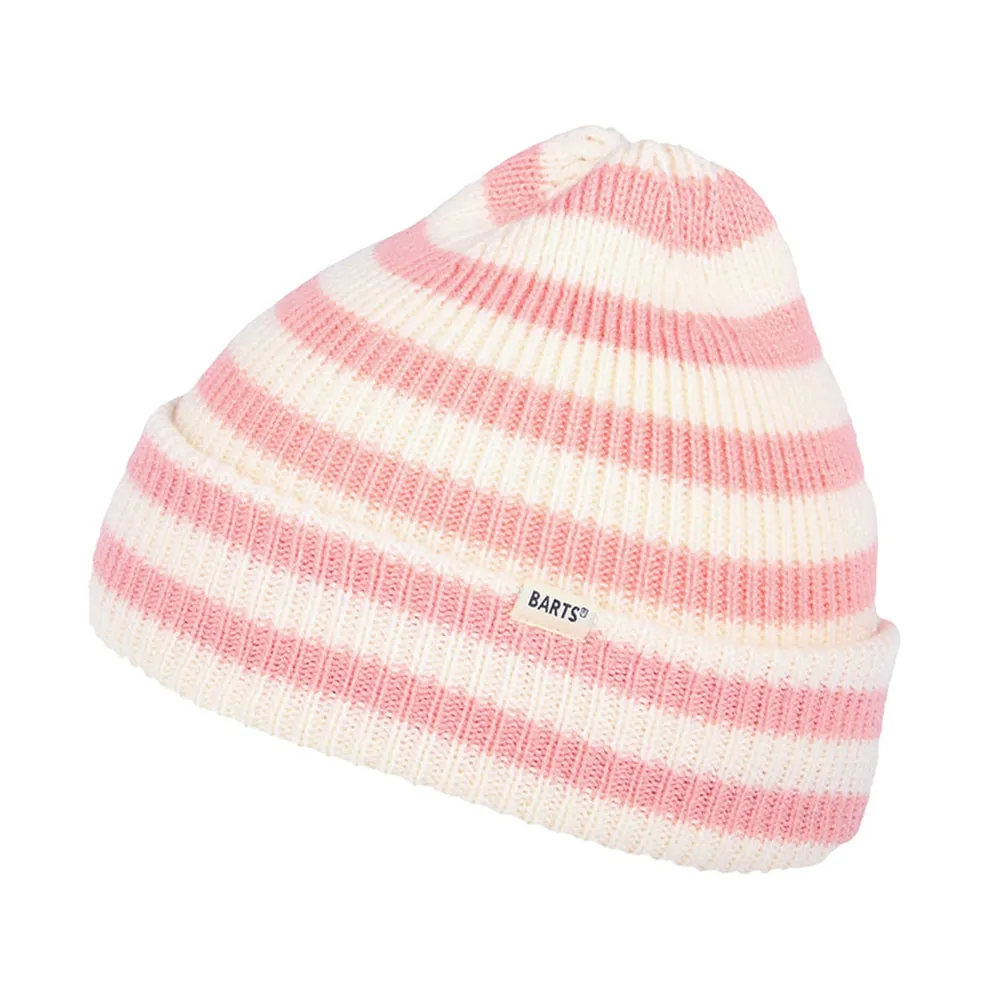 Barts Hats Baby Milo Beanie Hat - Rose-White