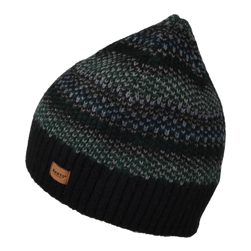 Barts Hats Baulder Beanie Hat - Black-Multi