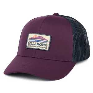 Billabong Hats Walled ADIV Trucker Cap - Wine-Navy