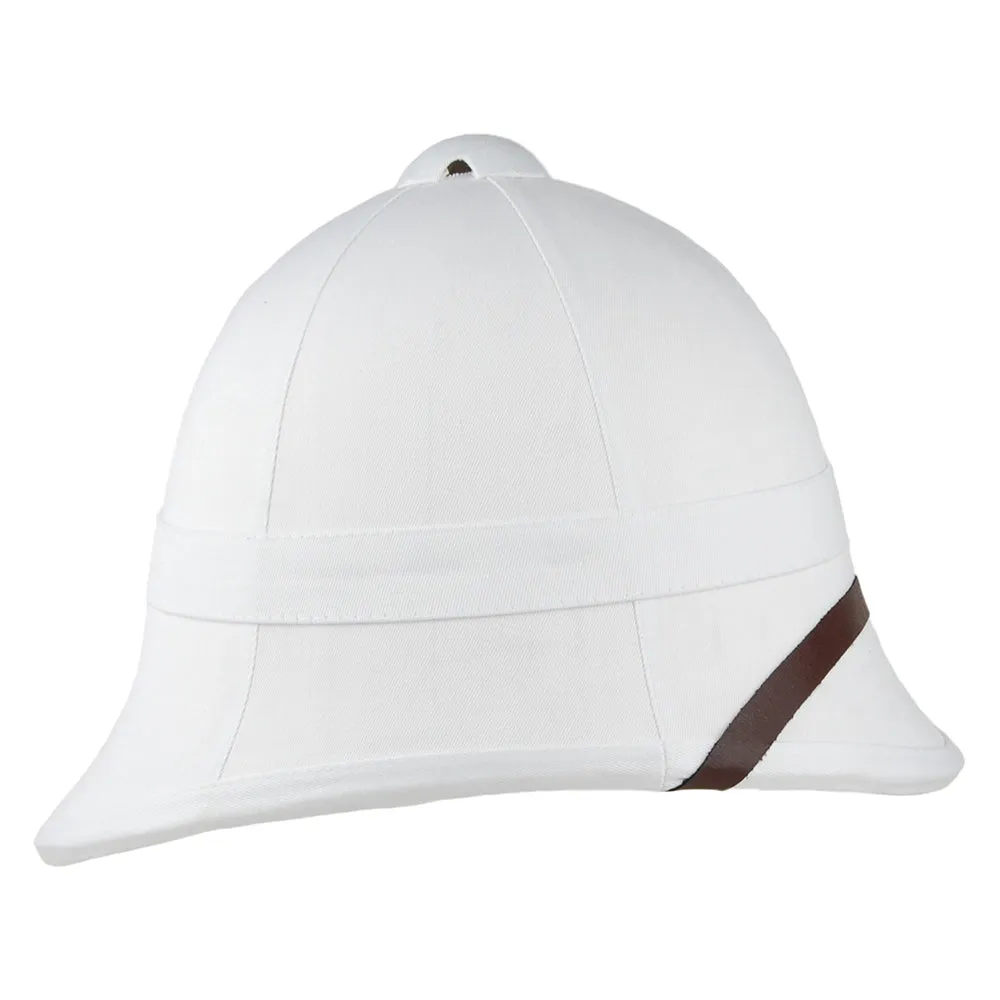 British Foreign Service-Zulu War Pith Helmet - White
