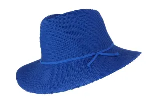 Cancer Council Ladies Jacqui Mannish Hat - Royal Blue