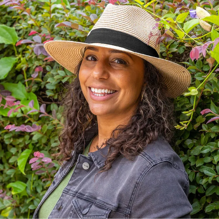 Cancer Council Unisex Cafe Fedora - Natural/Black