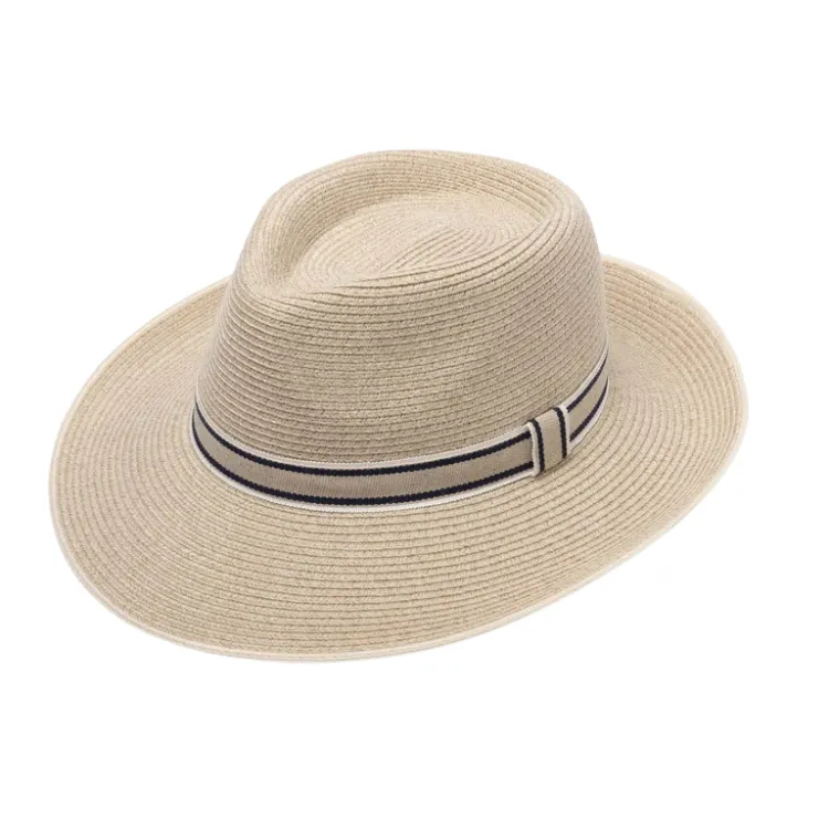 Canopy Bay by Deborah Hutton Malibu Fedora - Mixed Camel