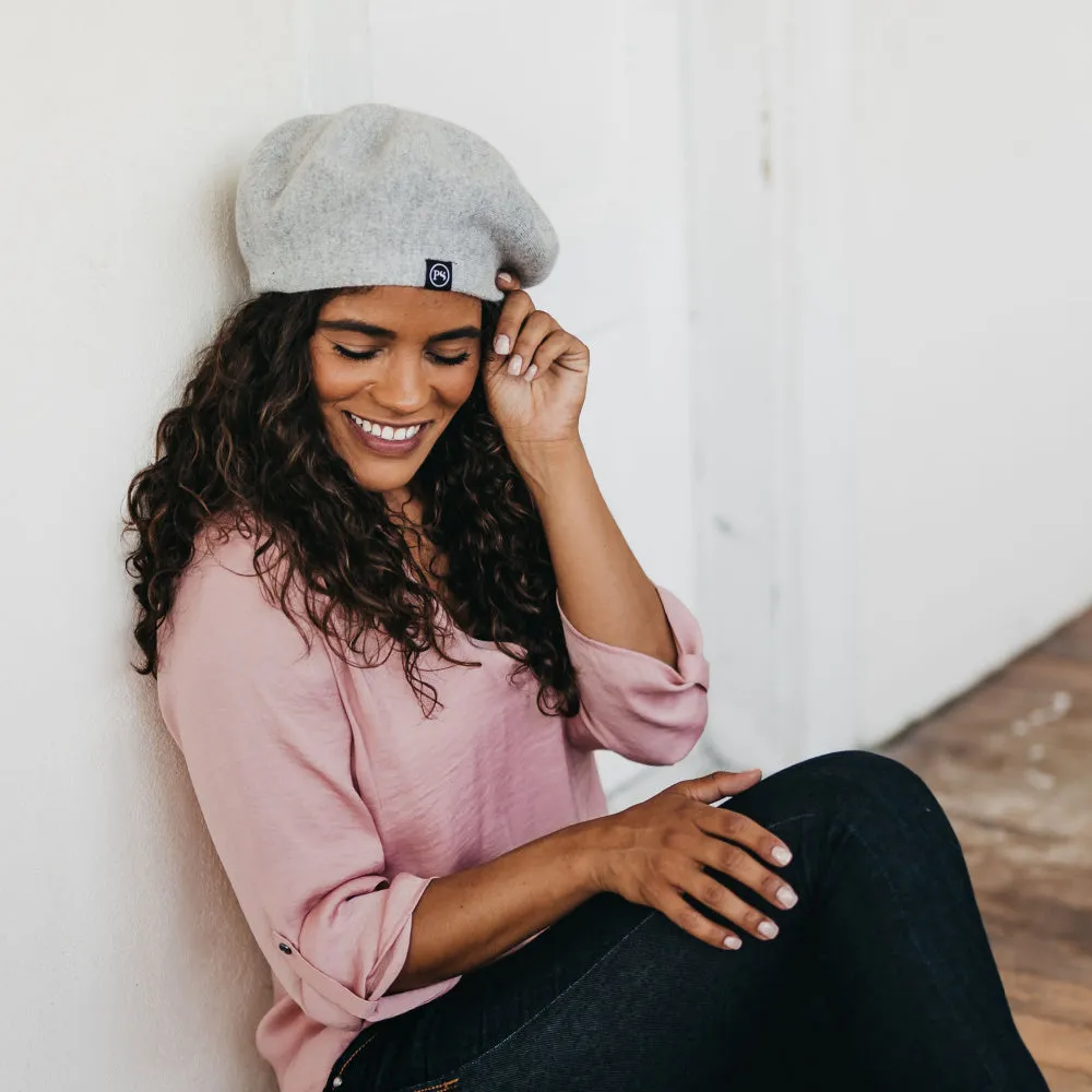 Cashmere French Beret