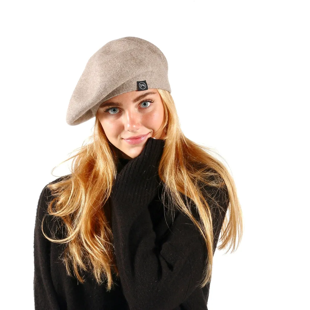 Cashmere French Beret