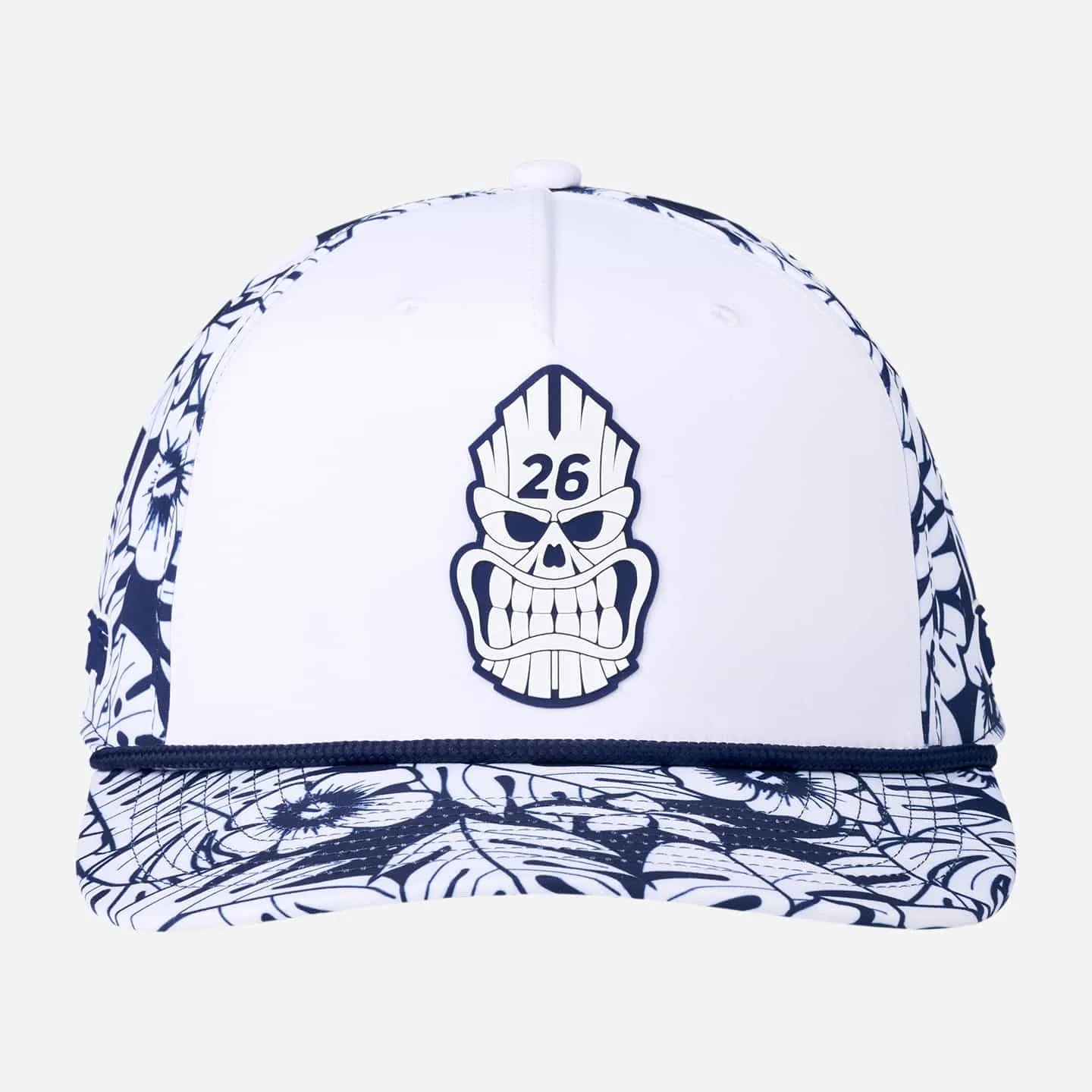 Darkness Tiki Skull 5 Panel Curved Bill