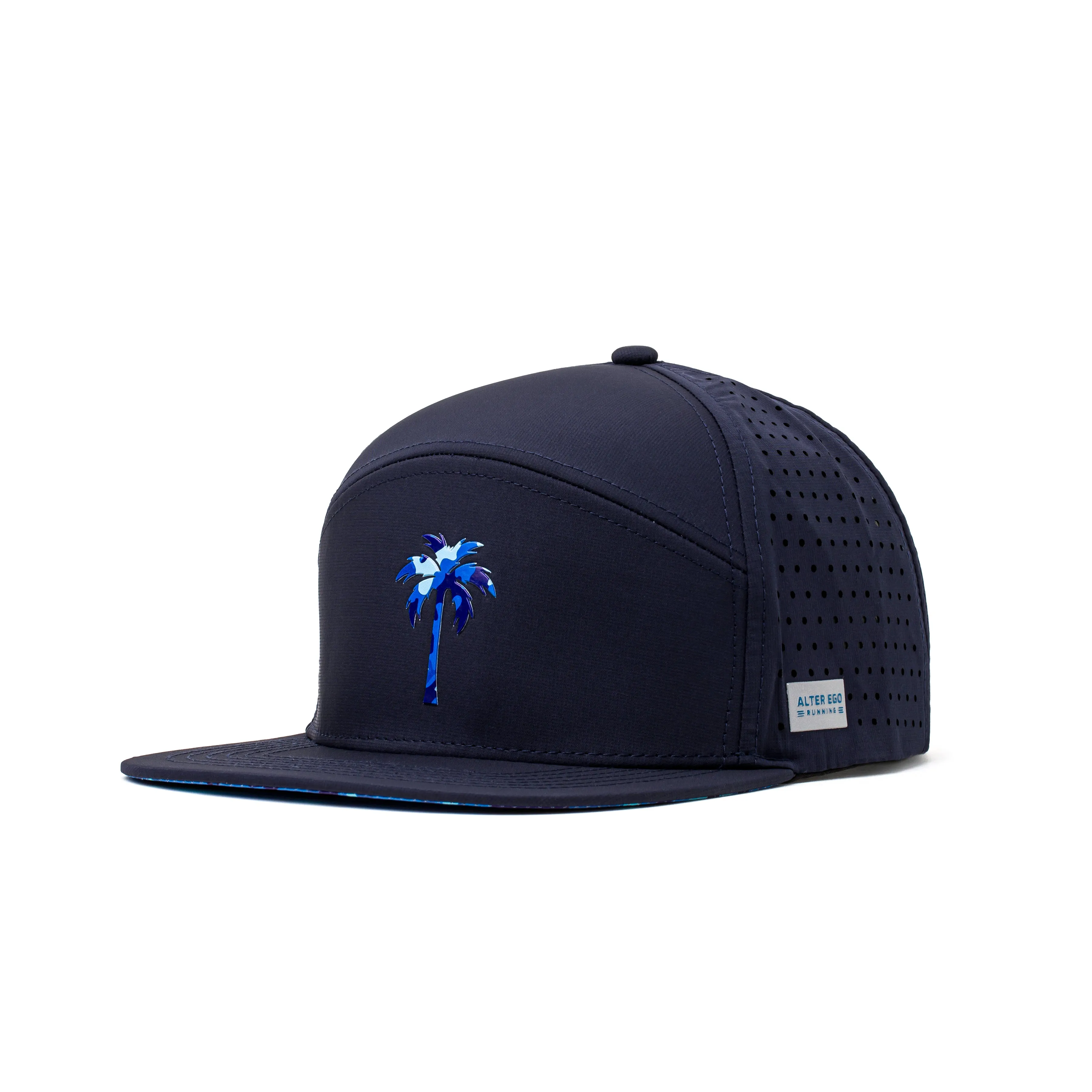 Drifter Splash Navy Camo Palm