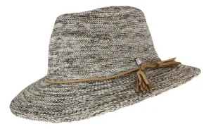 Evoke Caroline Fedora - Brown