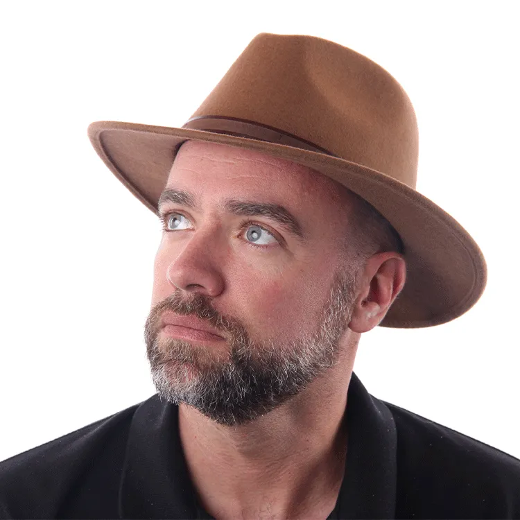 Fléchet Crushable Safari Hat - Castor