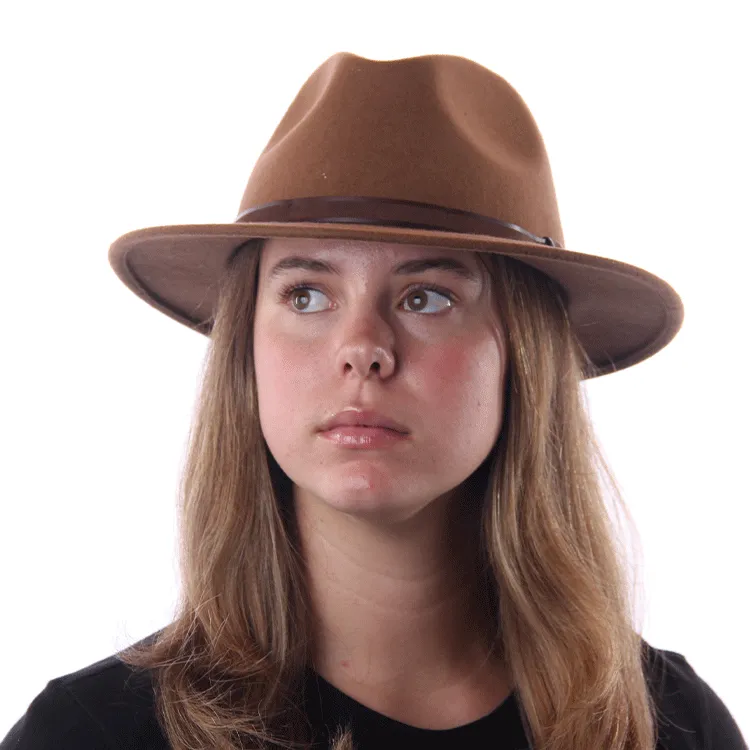 Fléchet Crushable Safari Hat - Castor