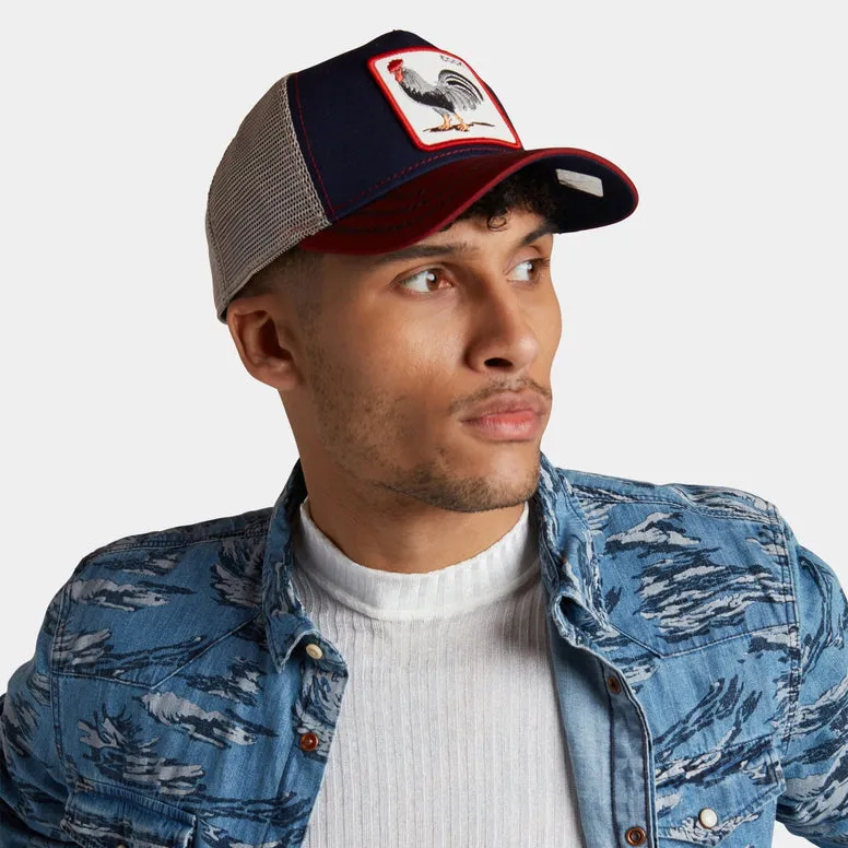 Goorin Brothers All American Rooster Trucker Cap - Navy