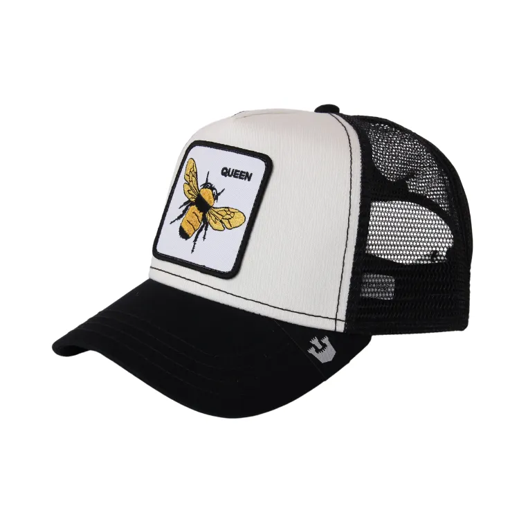 Goorin Brothers The Queen Bee Trucker - Black/White