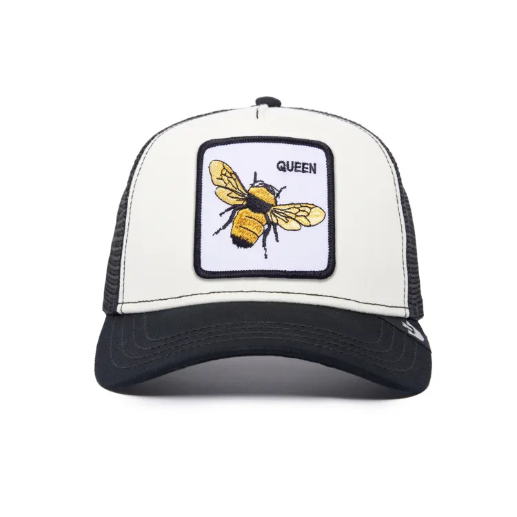Goorin Brothers The Queen Bee Trucker - Black/White