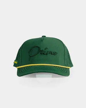 Green Monochrome Cursive Hat