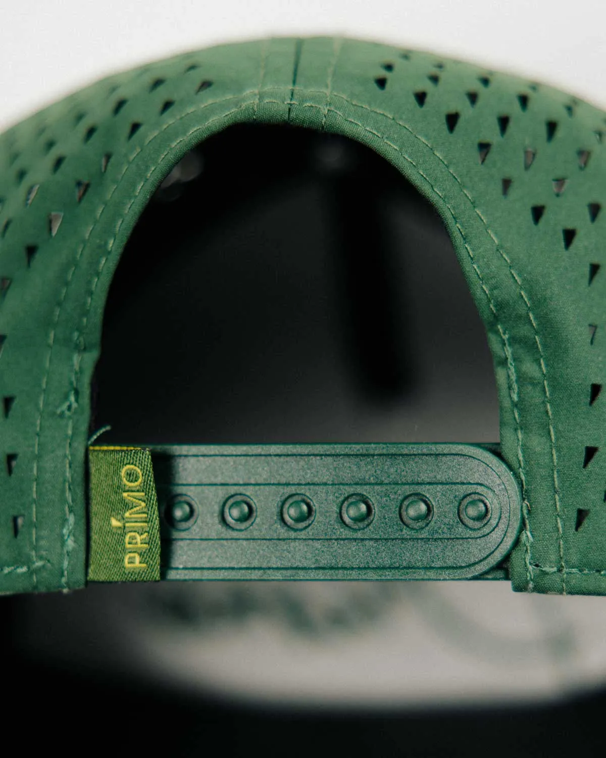 Green Monochrome Cursive Hat