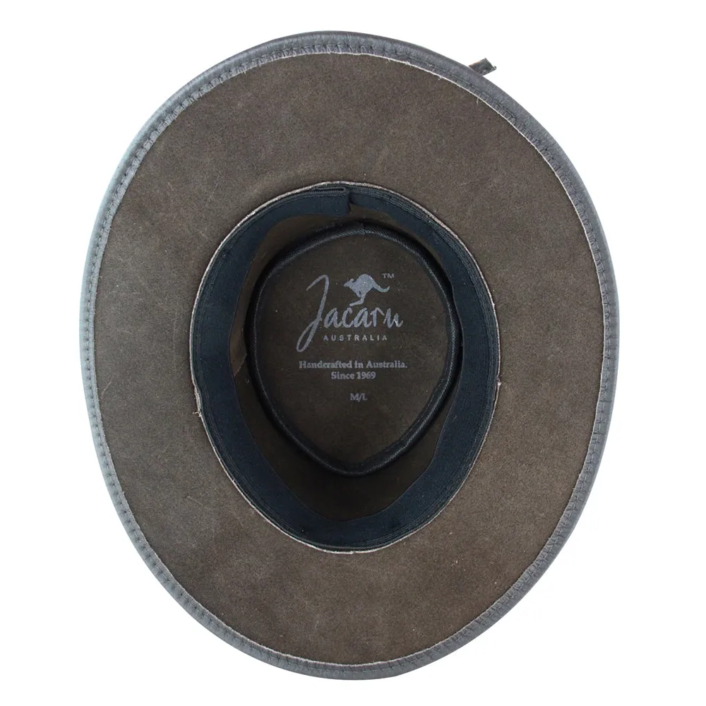 Jacaru Hats Roo Nomad Traveller - Stonewash Brown