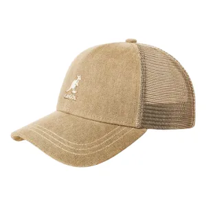 Kangol Distressed Cotton Mesh Cap - Oat