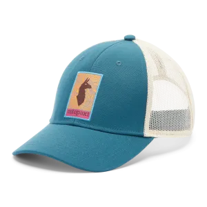 Llama Map Trucker Hat