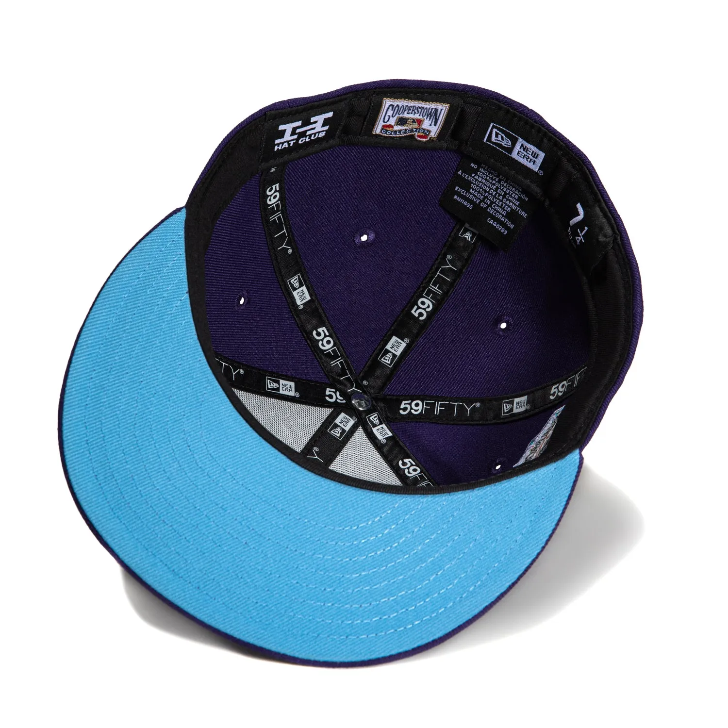 New Era 59Fifty Arizona Diamondbacks Inaugural Patch D Hat - Purple. Black. Metallic Copper