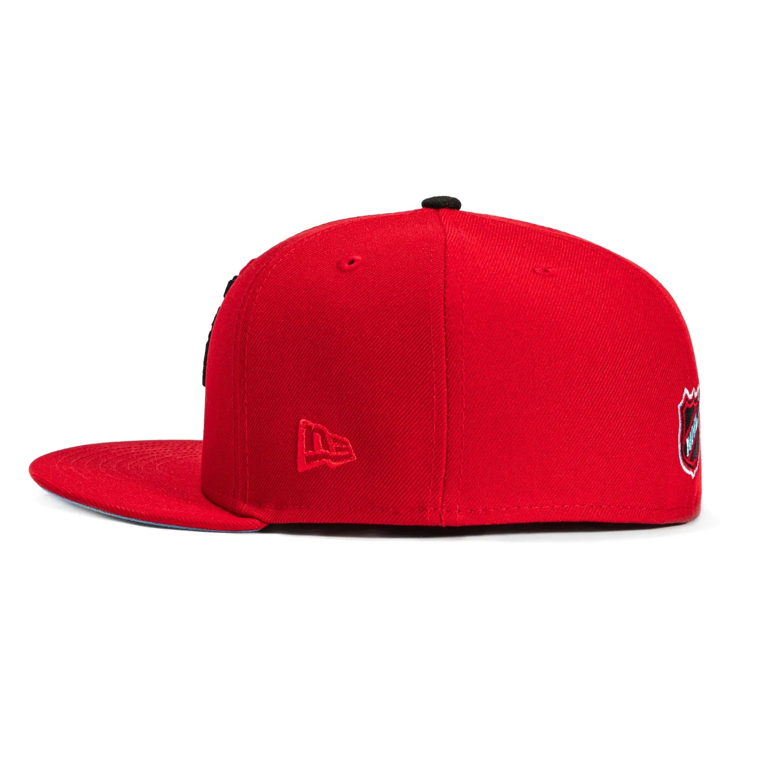 New Era 59Fifty Chicago Blackhawks 2015 Winter Classic Patch Hat - Red
